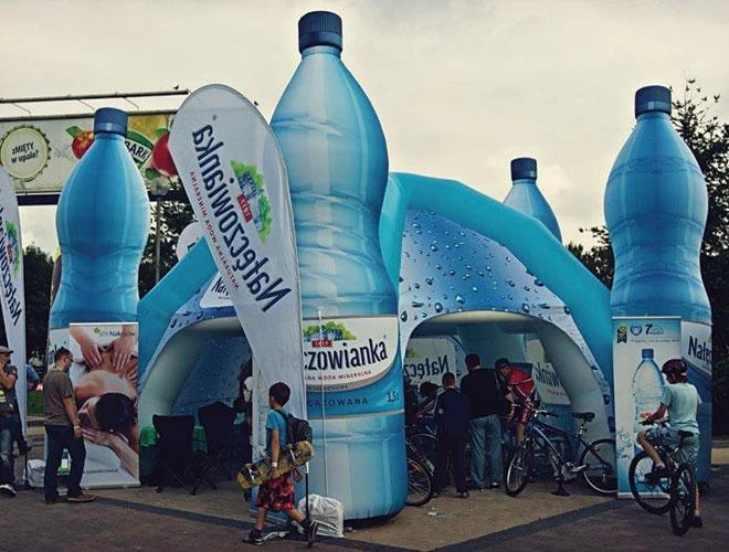 Publicité plv gonflable