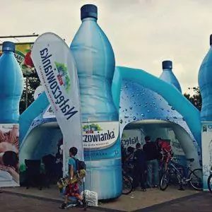 Publicité plv gonflable