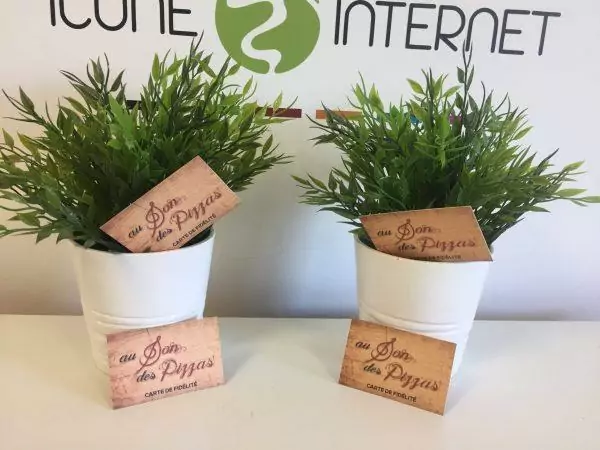 cartes de visite de fidélité