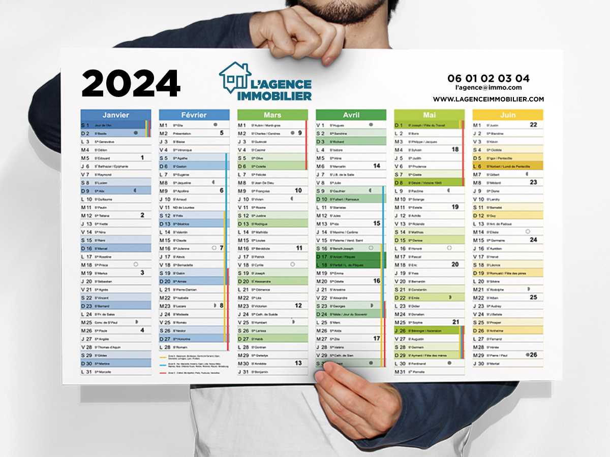 Calendriers de Bureau 2024 : impression calendrier Personnalisé & Pub