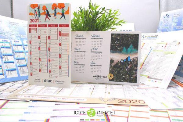 Calendriers publicitaires personnalisés