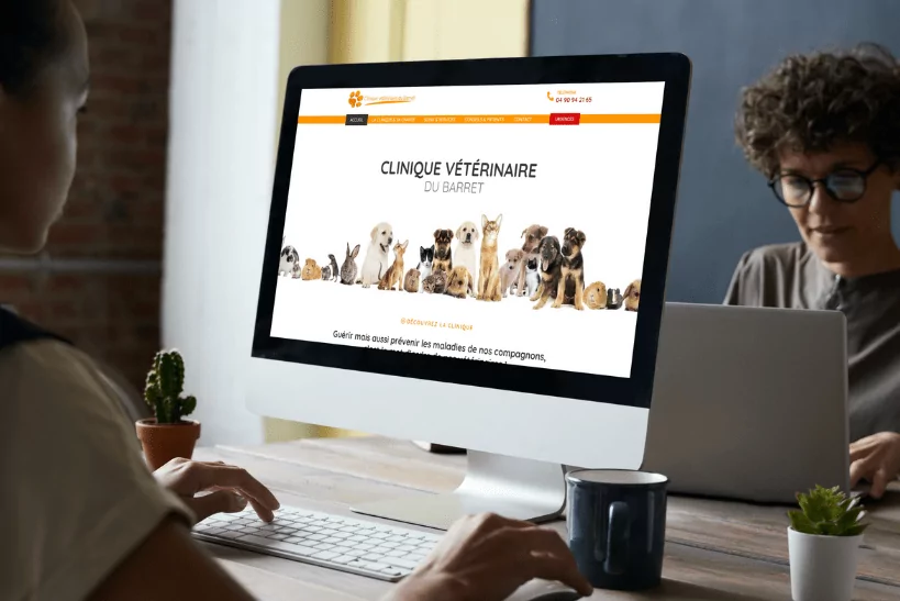Création site internet clinique vétérinaire