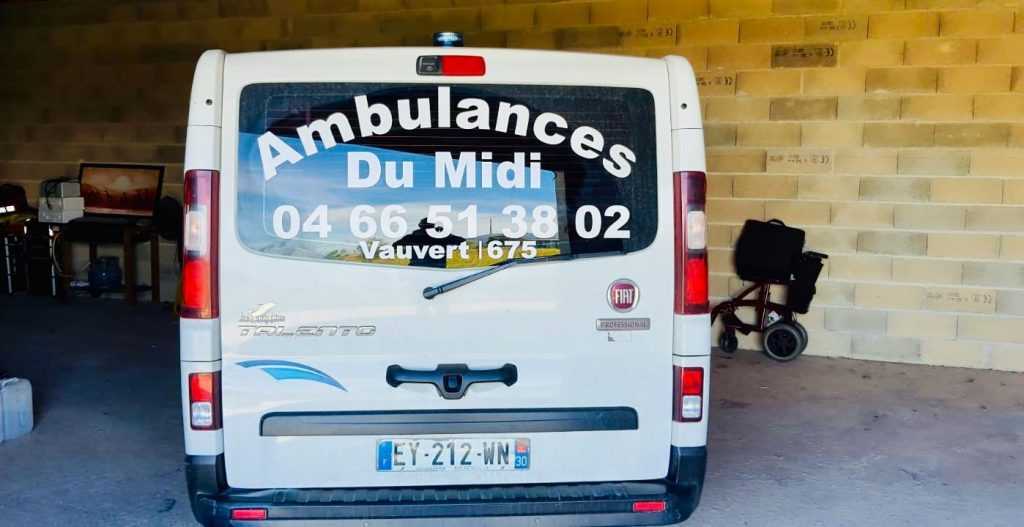flocage vehicule ambulance