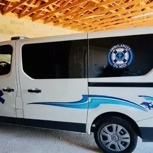 flocage vehicule ambulance