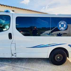Covering, flocage camion ambulance