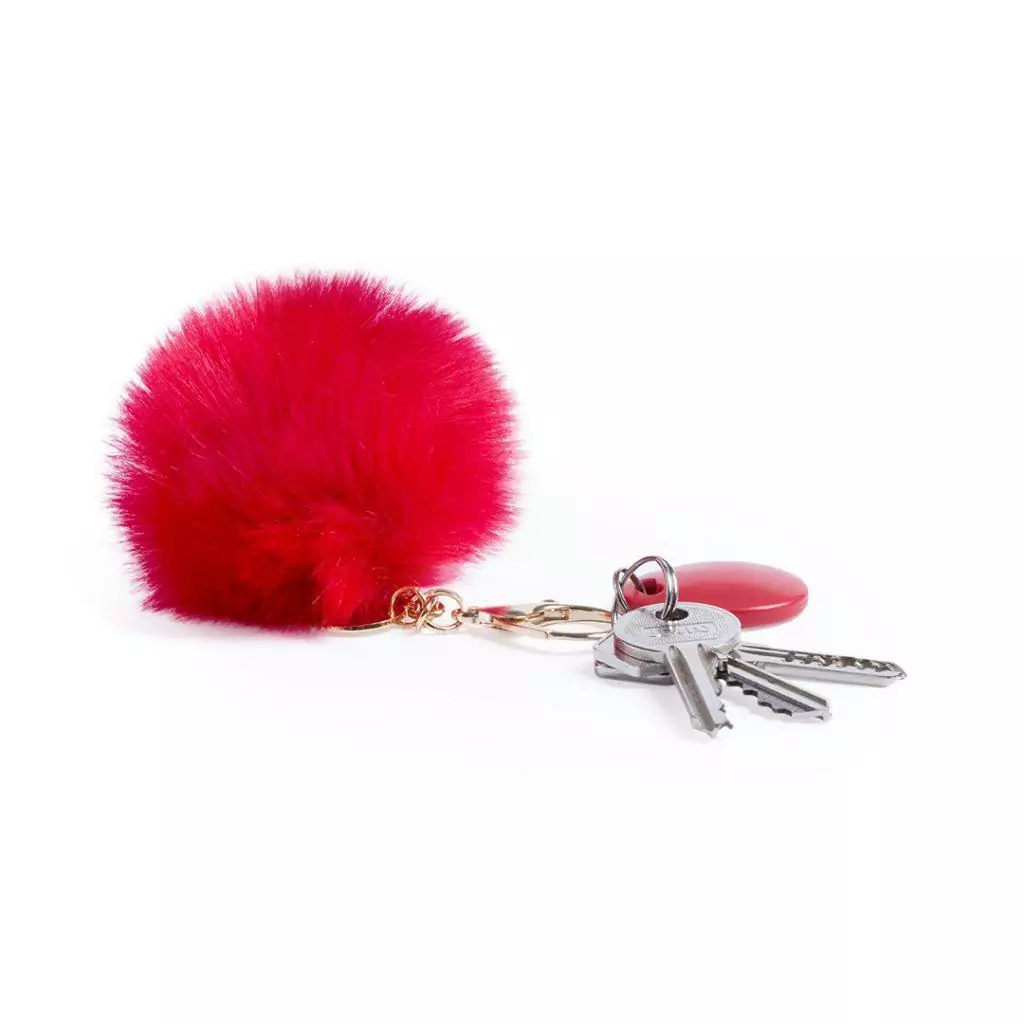Porte clé pompon personnalisable