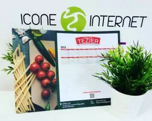 Calendrier sous main personnalisé