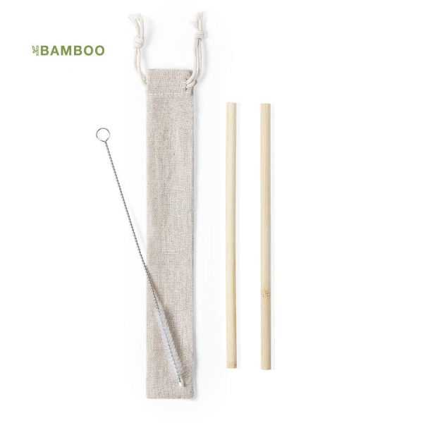 Pailles bambou personnalisable