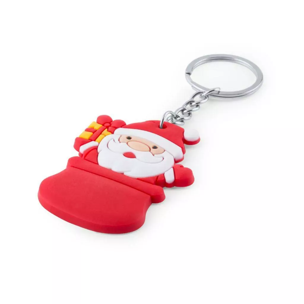 Porte clé père noël personnalisable