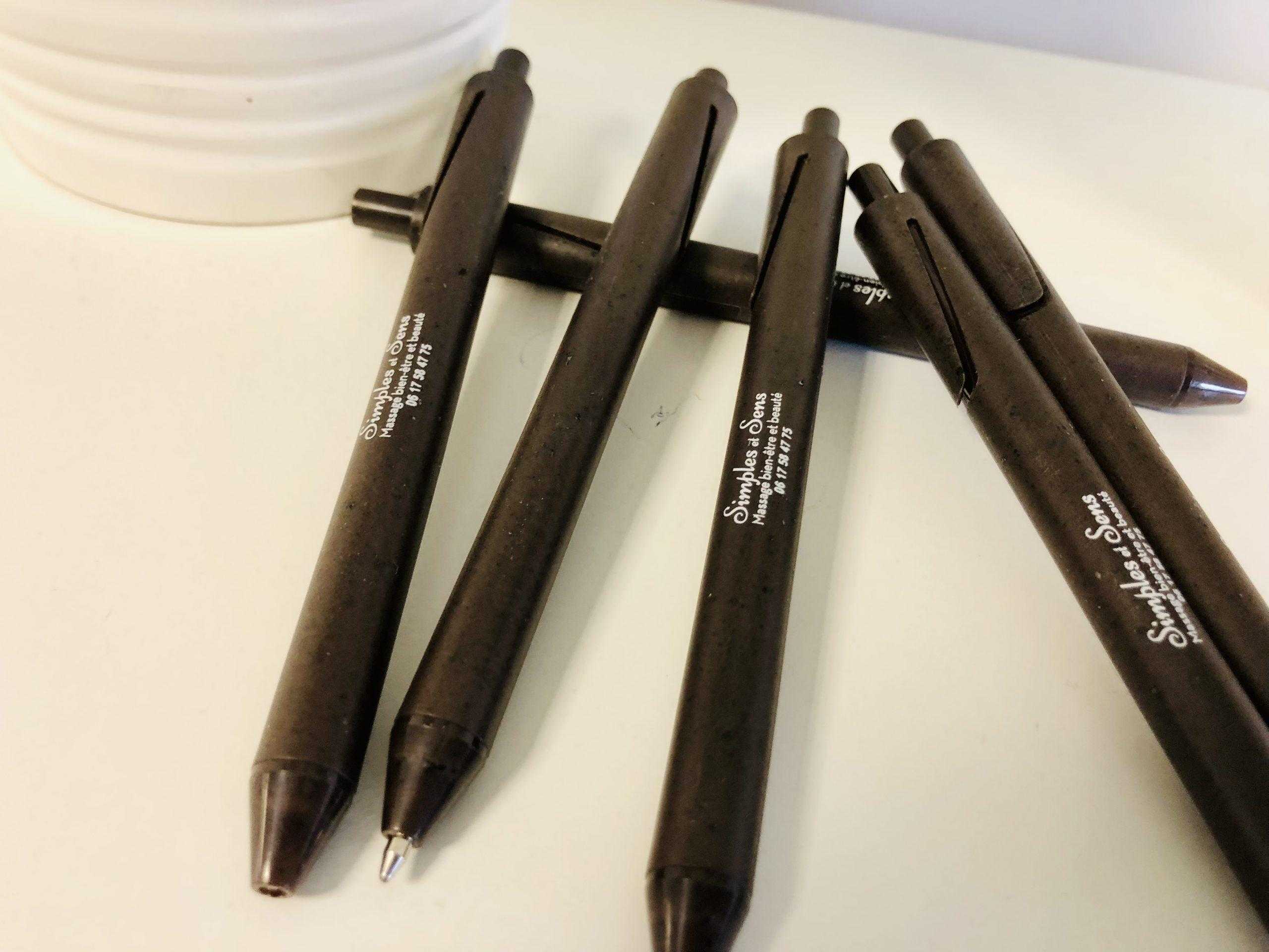 stylos personnalisés café
