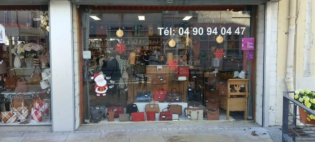 adgesif vitrine decoration de noel