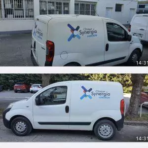 flocage fourgon pour hopital clinique