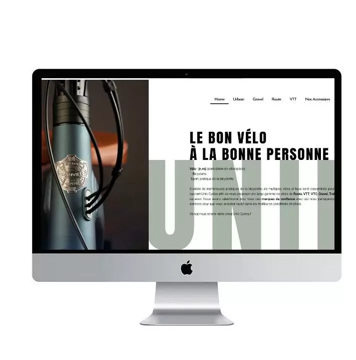 creation de site internet location velo
