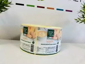 Étiquettes packaging soupe
