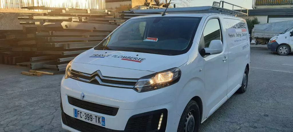 flocage camion fourgon plombier