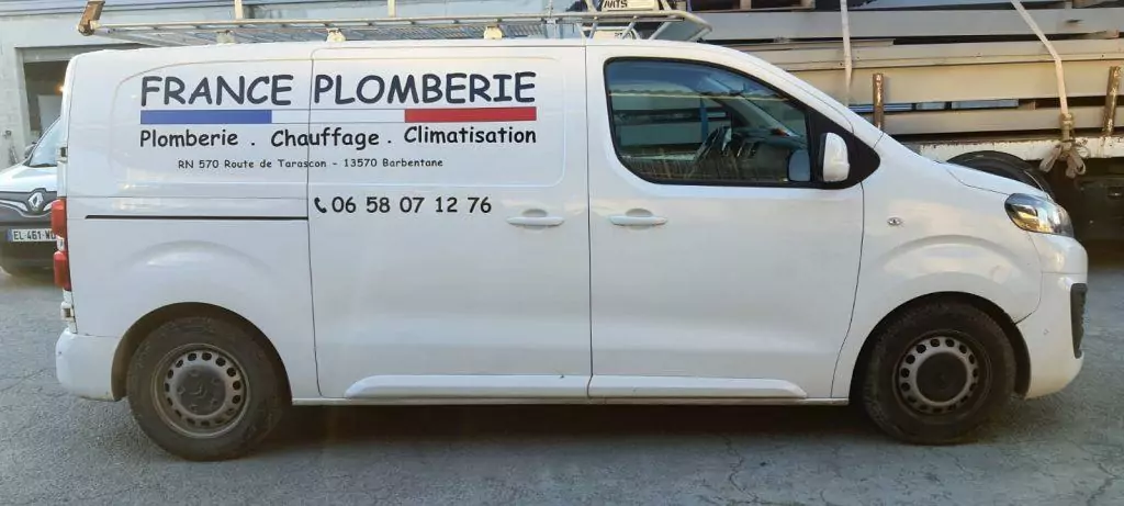 flocage camion fourgon plombier
