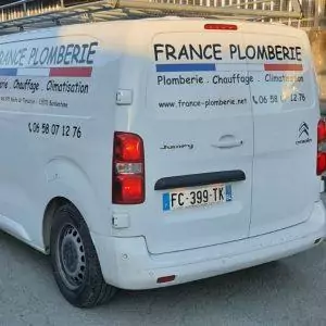 flocage camion fourgon plombier