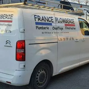 flocage camion fourgon plombier