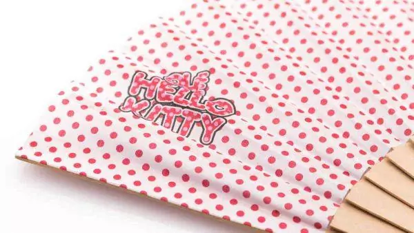 Éventail personnalisé HelloKitty