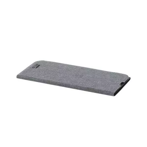 Tapis souris chargeur multifonction publicitaire orange