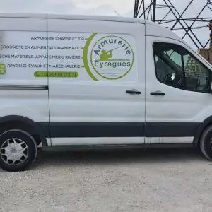 flocage camion magasin commerce