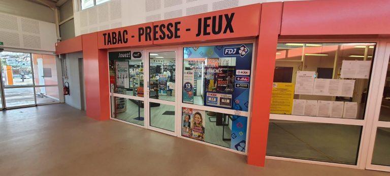 Adhesif enseigne bureau de tabac