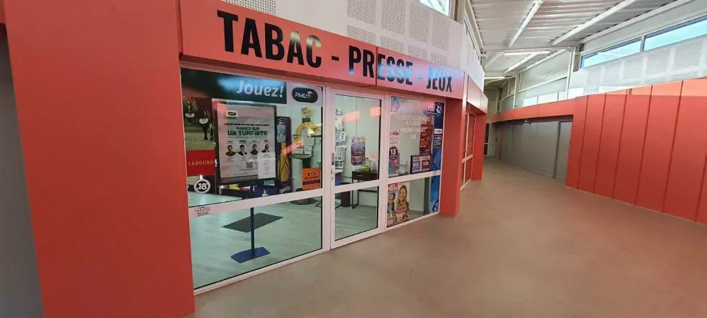Adhesif enseigne bureau de tabac