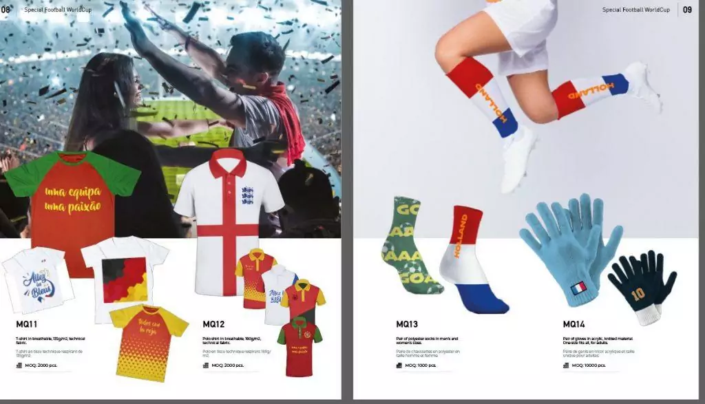 coupe du monde de football 2022 goodies et objets publicitaires7