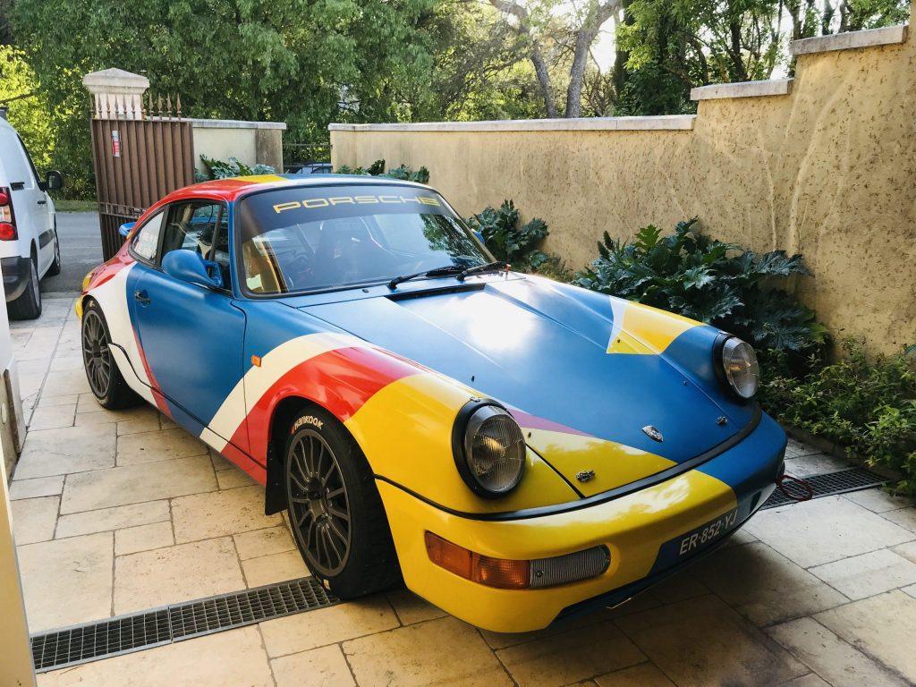 Covering vehicule de course / marquage Porsche