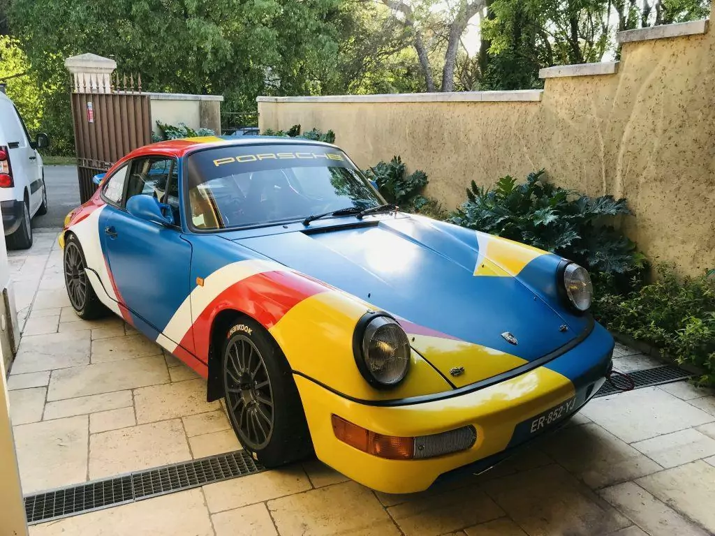 Covering vehicule de course / marquage Porsche