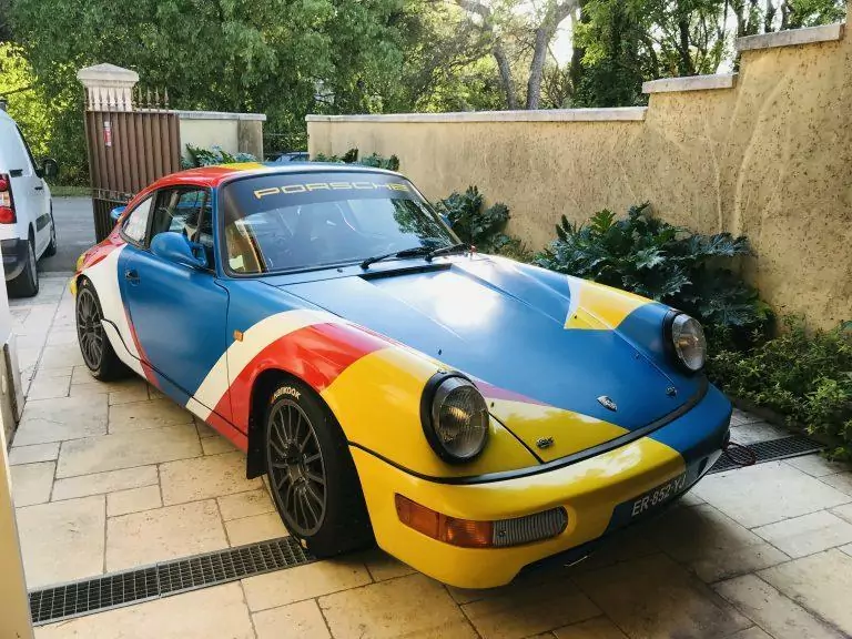 Covering vehicule de course / marquage Porsche