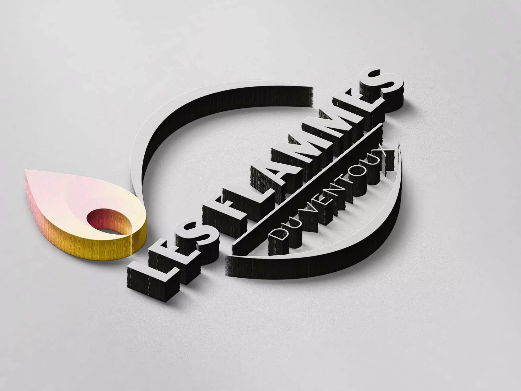 creation logo poele a bois