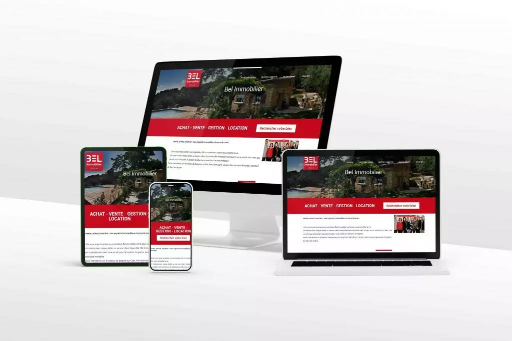 Création site internet pour agence immobilière