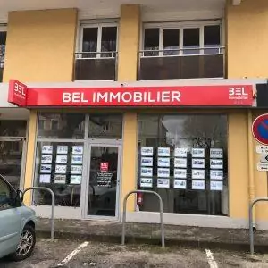 Enseigne lumineuse agence immobilière