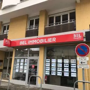 Enseigne lumineuse agence immobilière