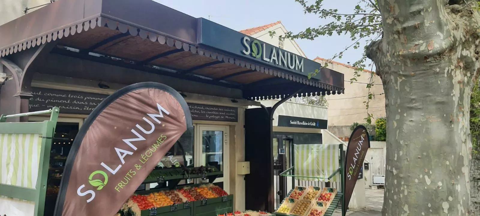 enseigne saint rémy de provence fruits et légumes primeur