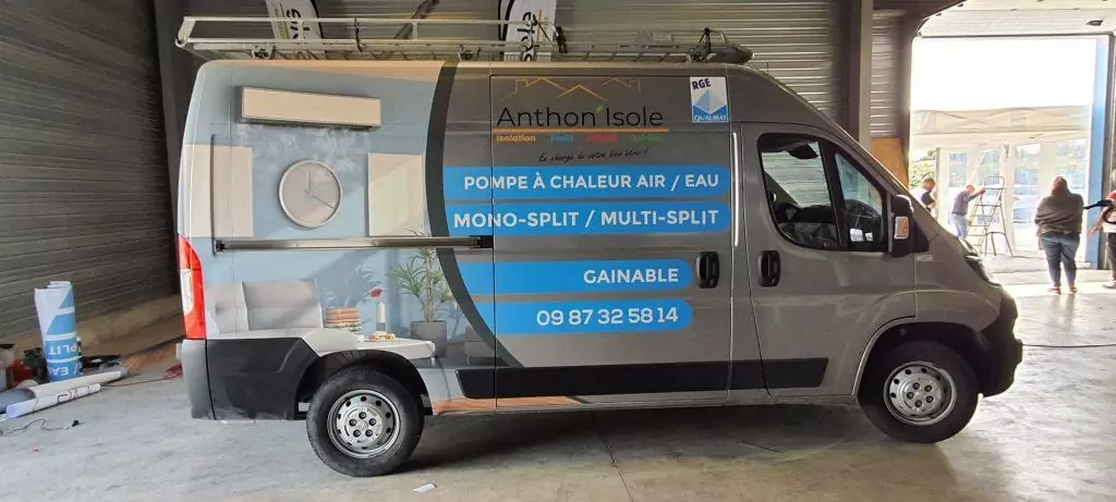 marquage semi covering caion et fourgon