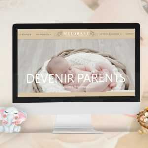 Création de site internet boutique pour bébé