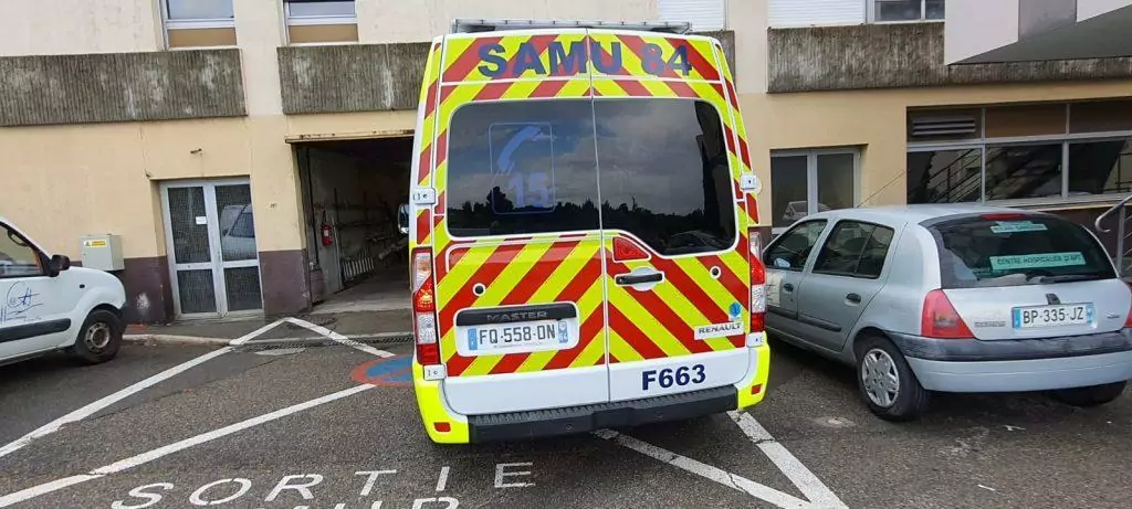 Flocage Ambulance, covering samu