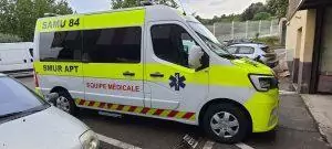 Flocage Ambulance, covering samu