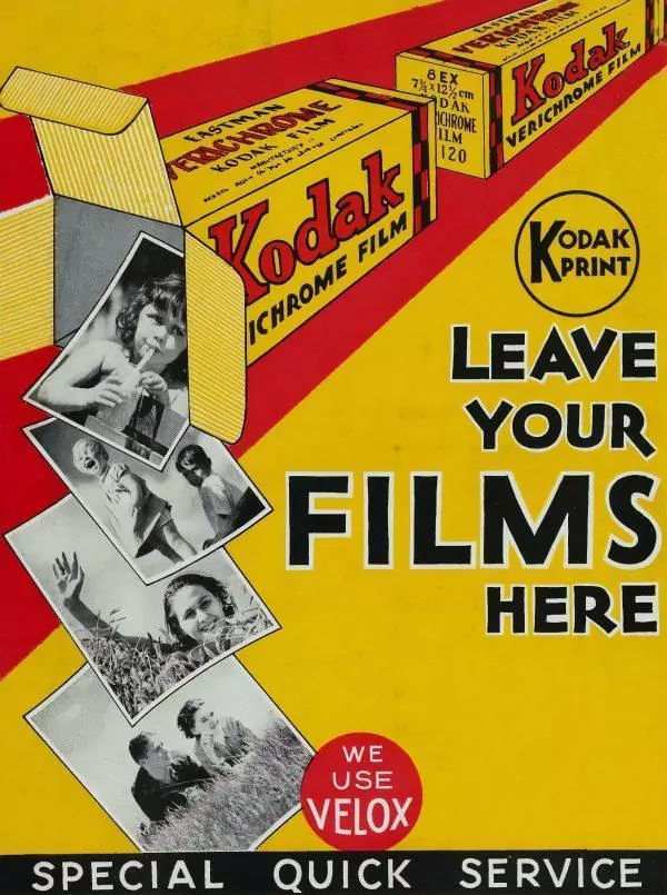Affiche datant des années 60