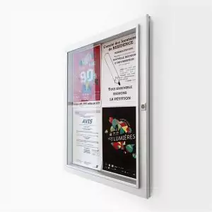 POrte affiche signaétique extérieure pour affichage