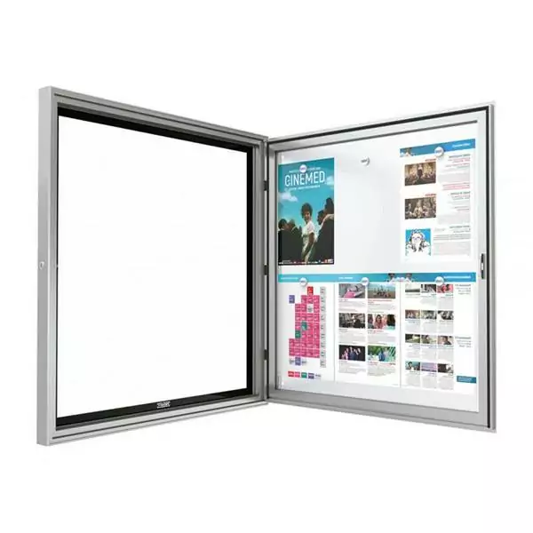 POrte affiche signaétique extérieure pour affichage