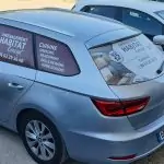 Flocage micro perforé de votre véhicule d'entreprise