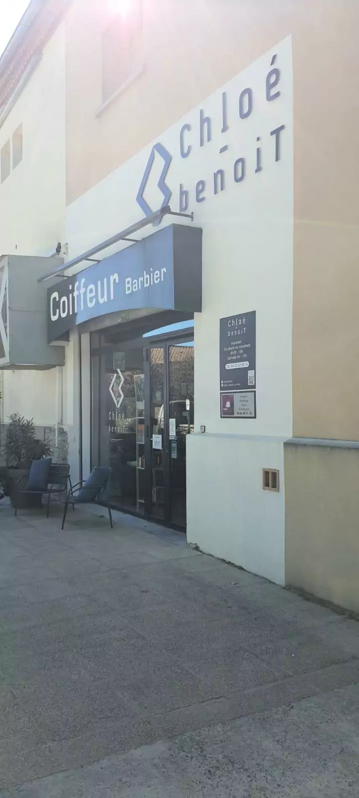 enseigne barbier et coiffeur