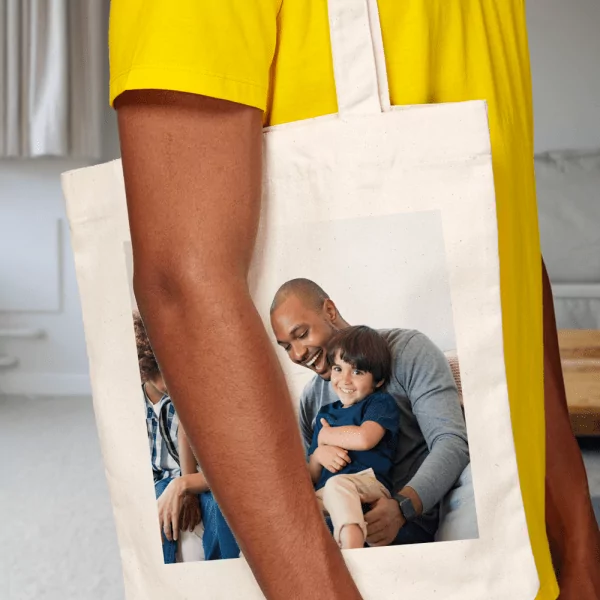 Sac en coton épais éco Stanley/Stella Cassis