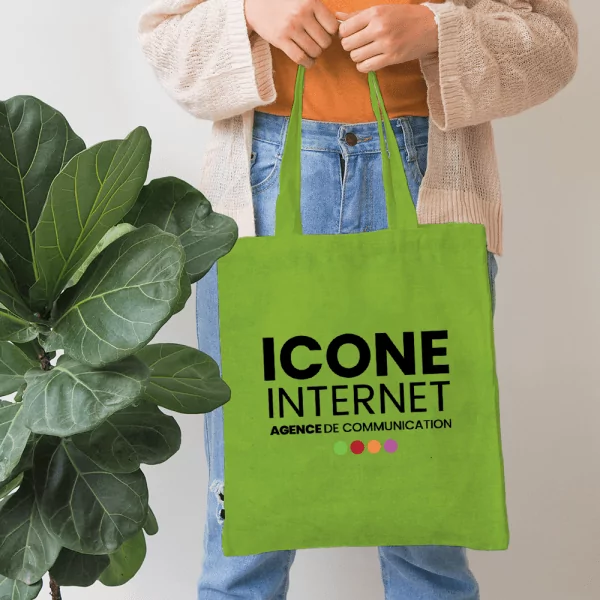 Sacs en coton avec anses longues Bern