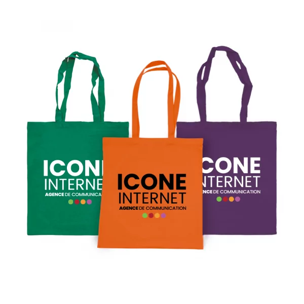 Sacs en coton avec anses longues Sion