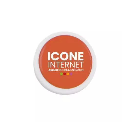 Aimant rond effet doming