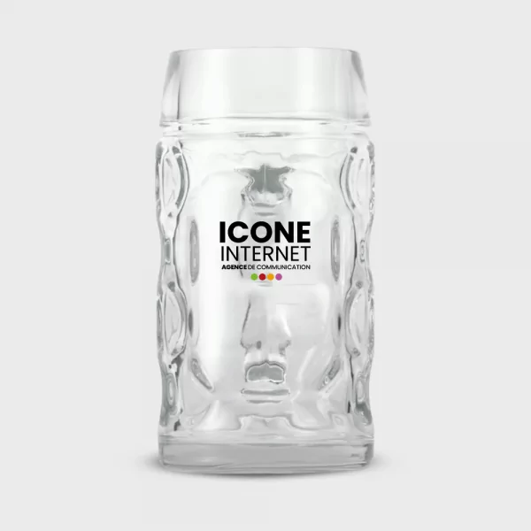 Chopes de bière 1L Cheyenne